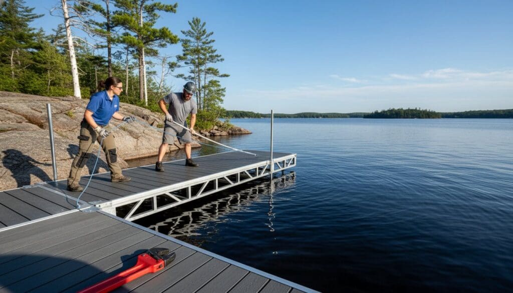 Floating Dock Installation: A Comprehensive Guide for Muskoka Waterfronts
