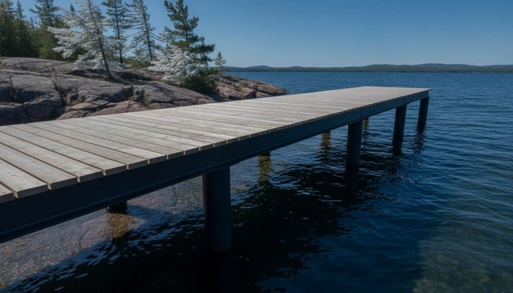 Steel Pile Dock Installation: The Permanent Solution for Parry Sound Waterfronts