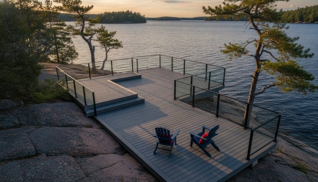 Cottage Deck Builders in Ontario: Designing for the Muskoka Shoreline