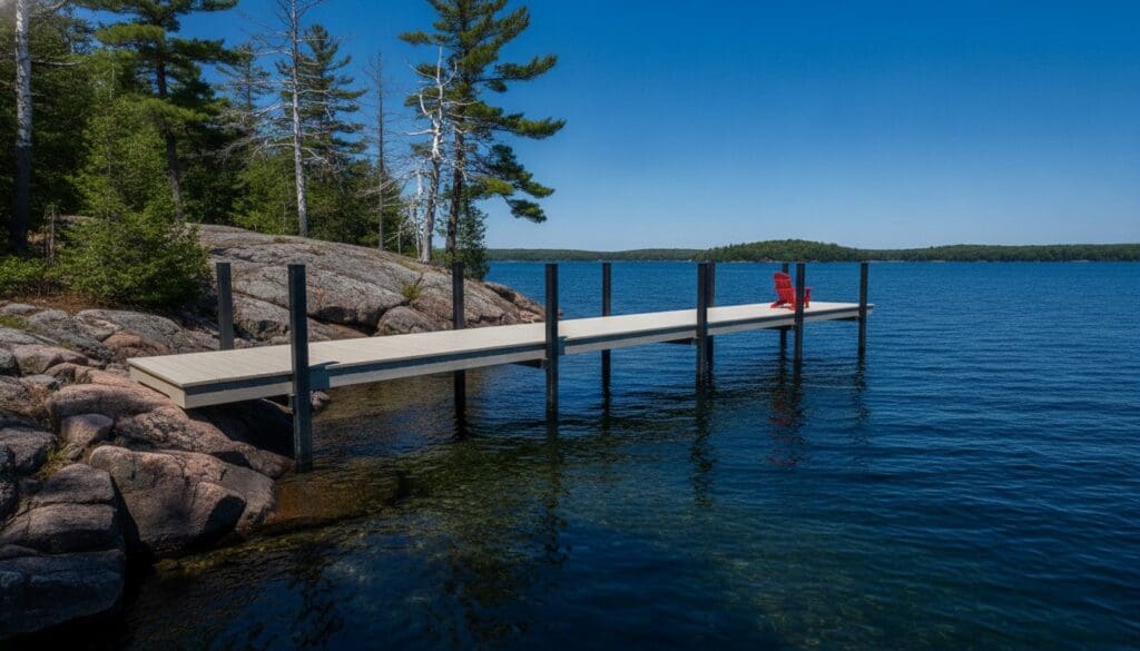 Steel Pile Dock Installation: The Permanent Solution for Parry Sound Waterfronts