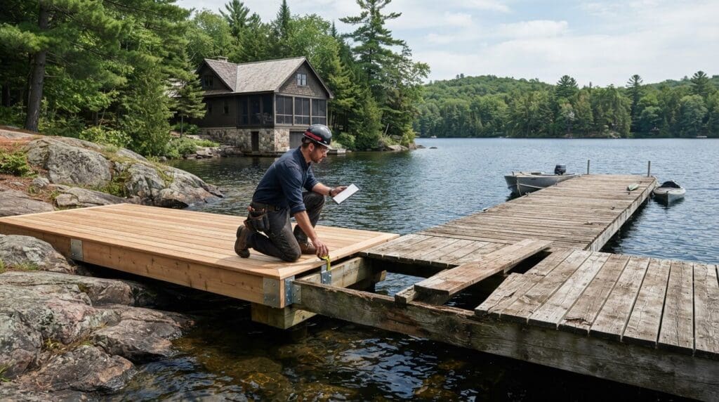 Dock Repair vs. Replacement Cost Analysis: How to Choose in Muskoka
