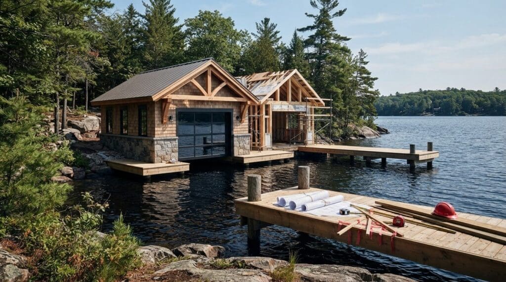 Boathouse Construction in Huntsville: Costs and Permit Rules