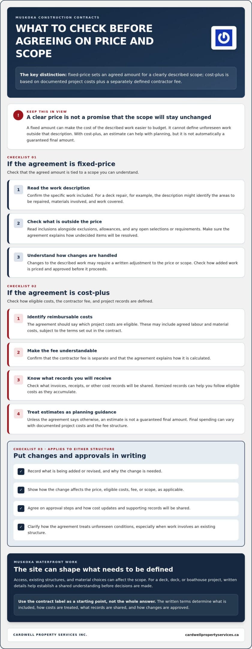 Fixed-Price vs. Cost-Plus Construction Contracts: Which Fits Your Project?